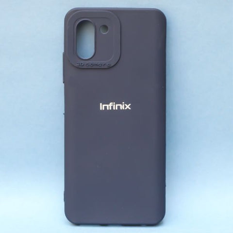 Dark Blue Spazy Silicone Case for Infinix Hot 11
