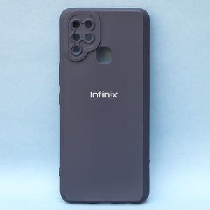 Dark Blue Spazy Silicone Case for Infinix Hot 10S