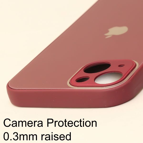 Mehroon camera Safe mirror case for Apple Iphone 13 Mini