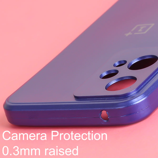 Violet Metallic Finish Silicone Case for Oneplus Nord CE 2 Lite