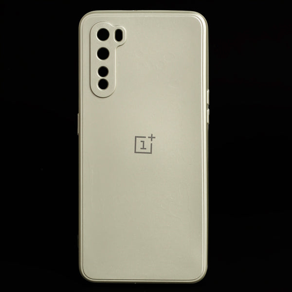 Lavender Metallic Finish Silicone Case for Oneplus Nord