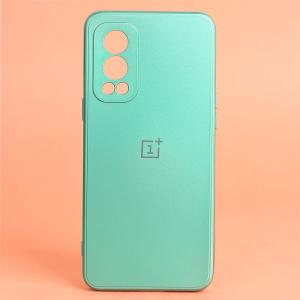 Dark Green Metallic Finish Silicone Case for Oneplus Nord 2