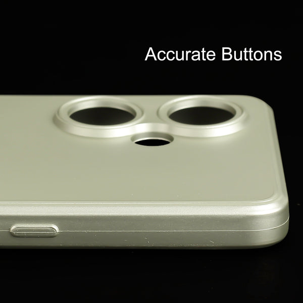 Lavender Metallic Finish Silicone Case for Oneplus Nord CE 3 Lite