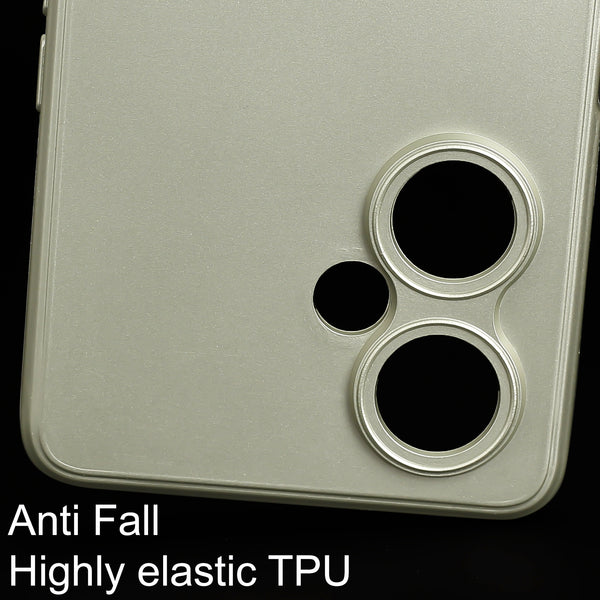 Lavender Metallic Finish Silicone Case for Oneplus Nord CE 3 Lite