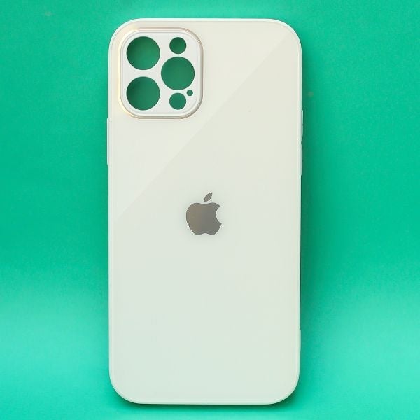 White camera Safe mirror case for Apple Iphone 15 Pro