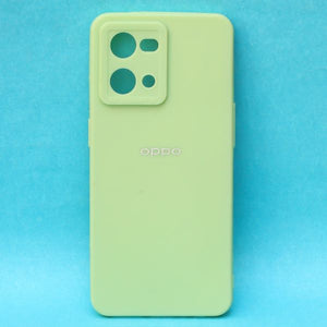 Light Green Spazy Silicone Case for Oppo F21 Pro 4g