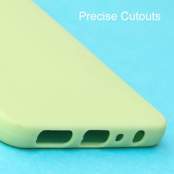 Light Green Spazy Silicone Case for Oppo F21 Pro 4g