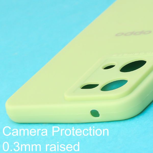 Light Green Spazy Silicone Case for Oppo F21 Pro 4g