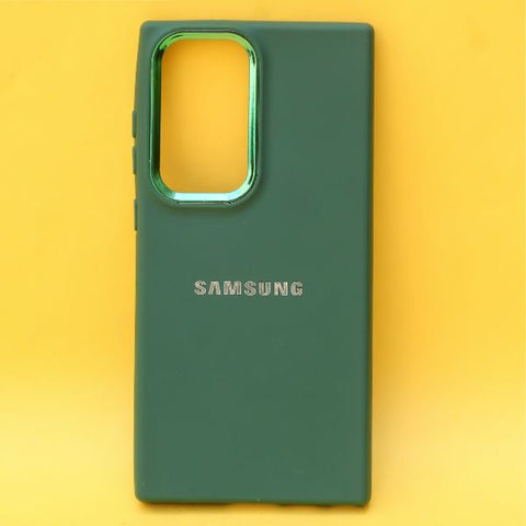 Dark Green Guardian Metal Case for Samsung S23 Ultra