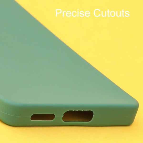 Dark Green Spazy Silicone Case for Vivo V27 Pro 5G