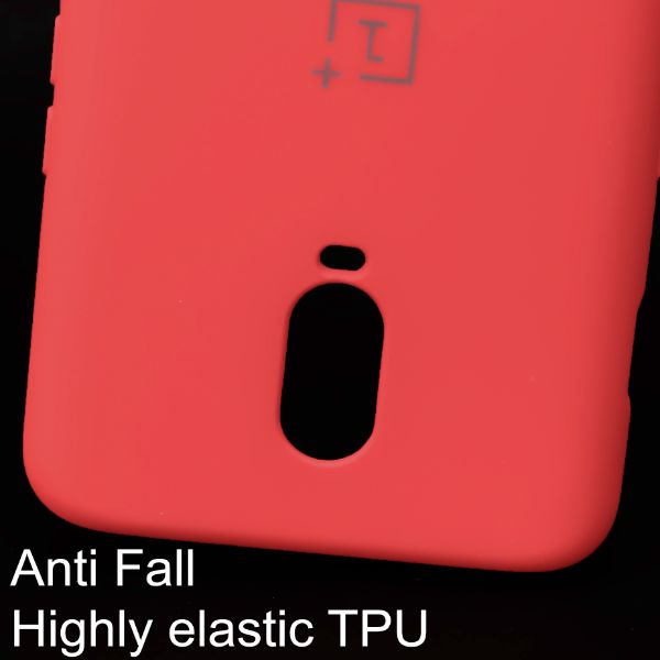 Red Camera Original Silicone case for Oneplus 6t