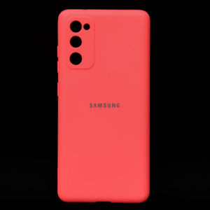 Red Camera Original Silicone case for Samsung S20 FE