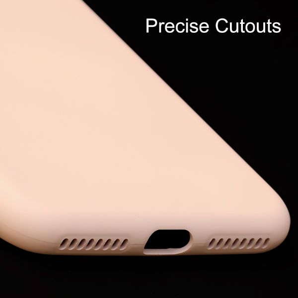 Peach Camera Original Silicone case for Apple Iphone 8 Plus