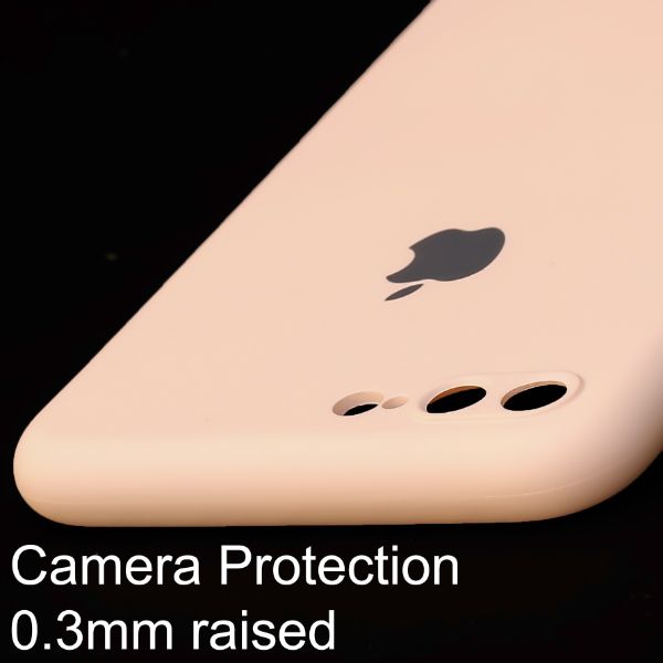 Peach Camera Original Silicone case for Apple Iphone 8 Plus