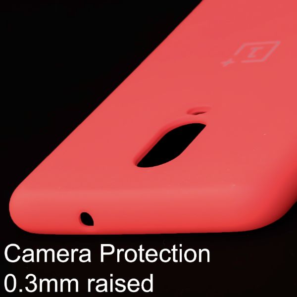 Red Camera Original Silicone case for Oneplus 6t