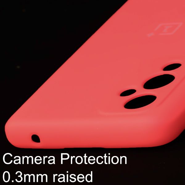 Red Camera Original Silicone case for Oneplus 9