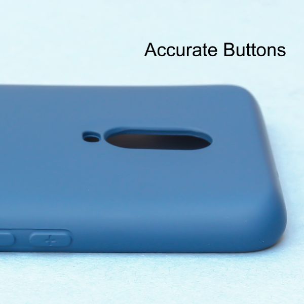 Cosmic Blue Original Camera Safe Silicone case for Oneplus 6T