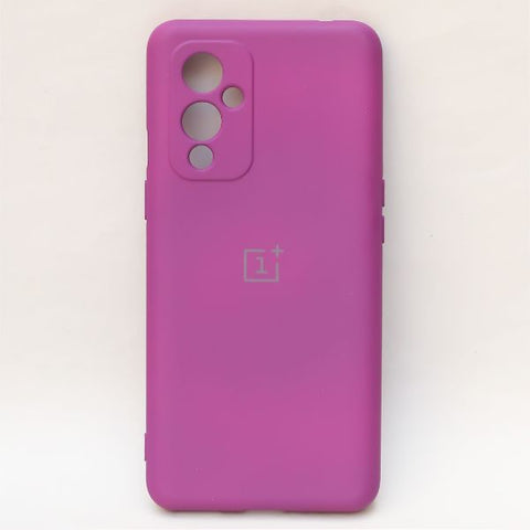 Dark Purple Camera Original Silicone Case for Oneplus 9