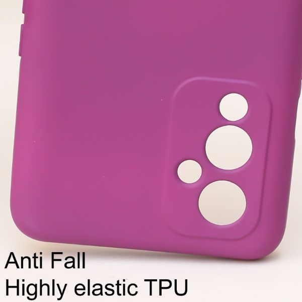 Dark Purple Camera Original Silicone Case for Oneplus 9