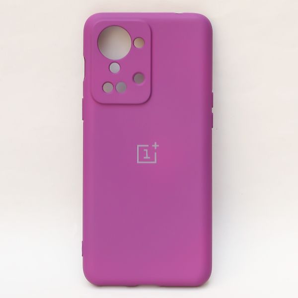 Dark Purple Camera Original Silicone Case for Oneplus Nord 2T