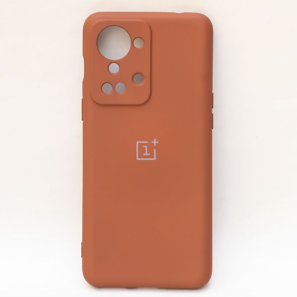 Brown Camera Original Silicone case for Oneplus Nord 2T