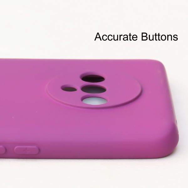 Dark Purple Camera Original Silicone Case for Oneplus 7t