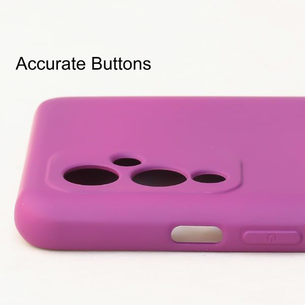 Purple Camera Original Silicone Case for Oneplus 9