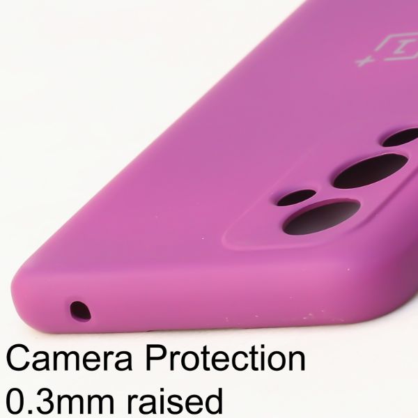 Purple Camera Original Silicone Case for Oneplus 9