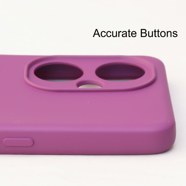 Dark Purple Original Silicone case for Oneplus Nord CE 3 Lite