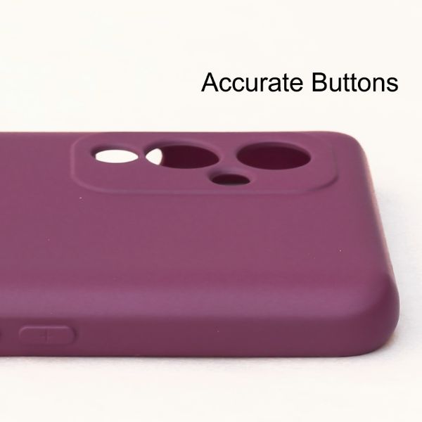 Dark Purple Camera Original Silicone Case for Oneplus 9