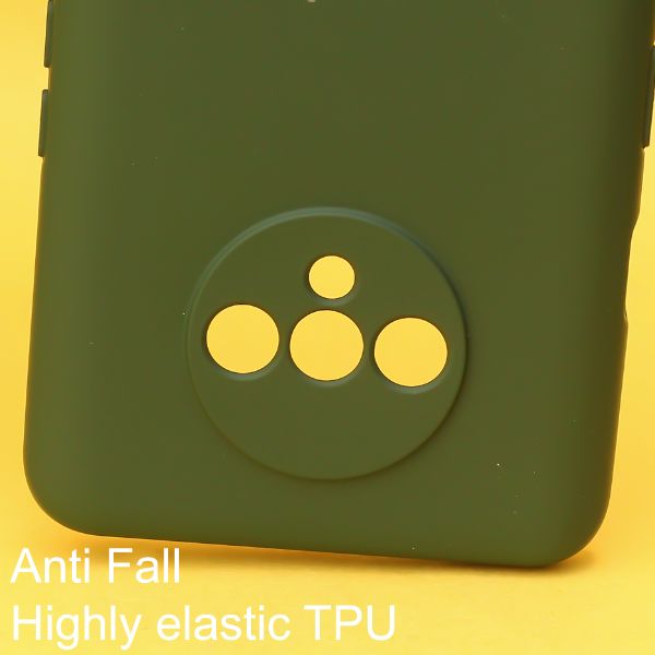 Dark Green Original Camera Silicone case for Oneplus 7T