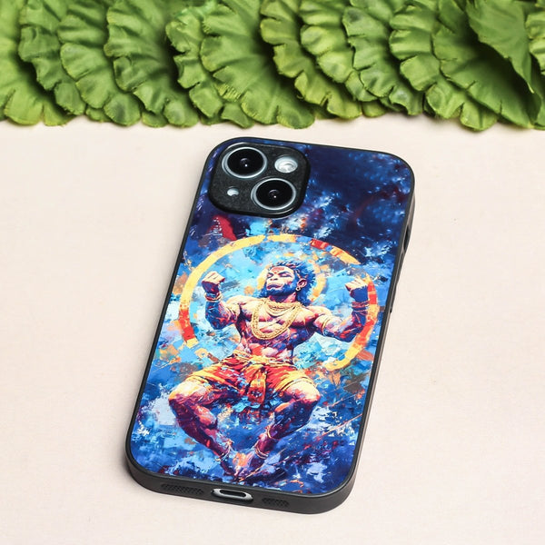 Divine Strength Hanuman ji MB Case for Apple Iphone 15 Plus