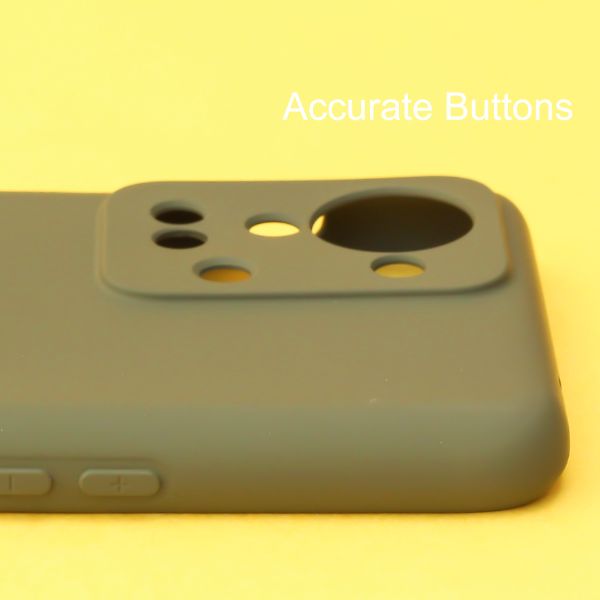 Olive Green Original Camera Silicone case for Oneplus Nord 2T