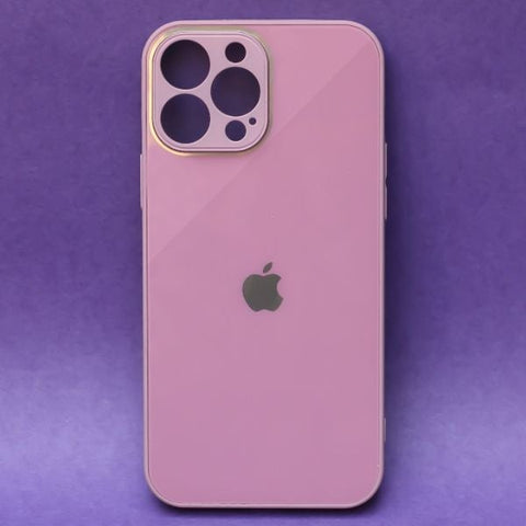 Lavender camera Safe mirror case for Apple Iphone 12 Pro Max