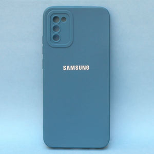 Cosmic Blue Spazy Silicone Case for Samsung M02s