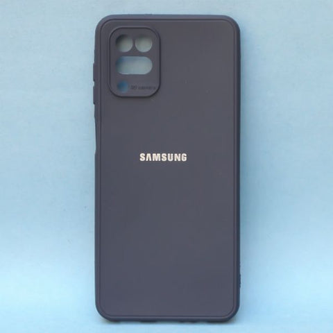 Dark Blue Spazy Silicone Case for Samsung A12