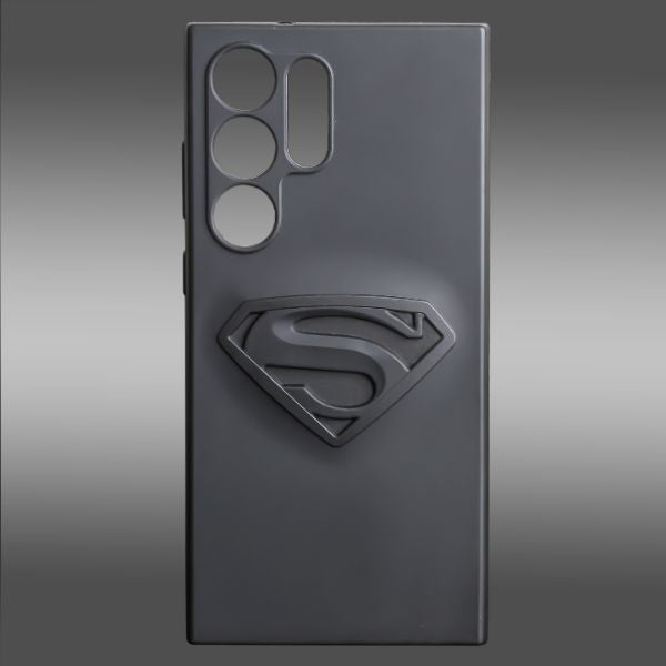 Superhero 4 Engraved silicon Case for Samsung S22 ULTRA