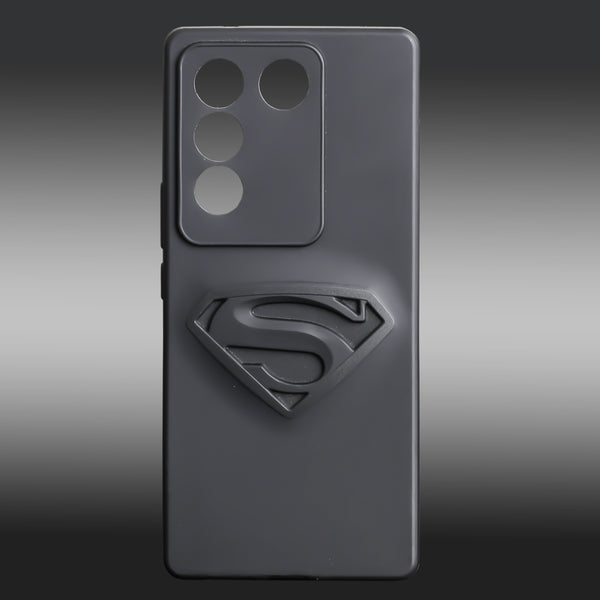 Superhero 4 Engraved silicon Case for Vivo V27 Pro 5G