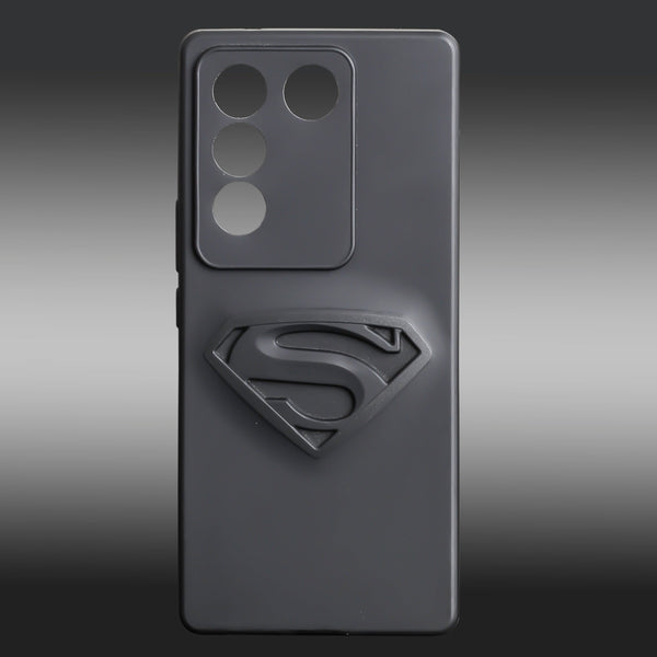 Superhero 4 Engraved silicon Case for Vivo V29 Pro