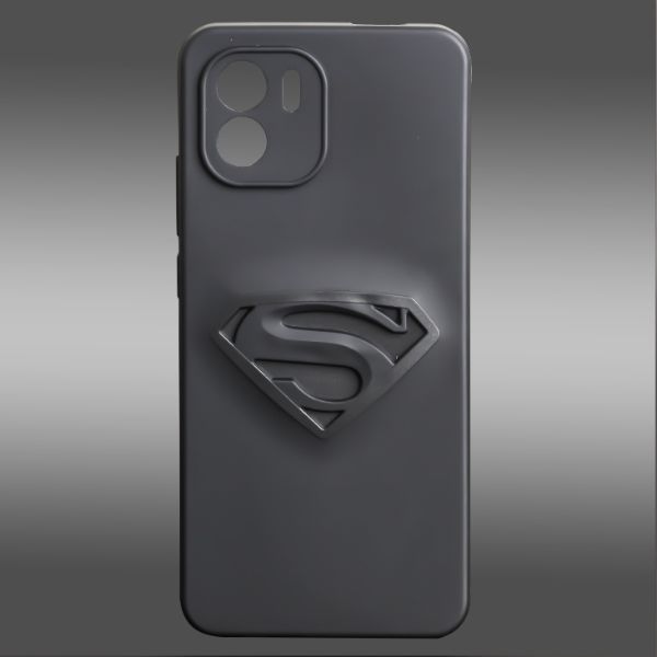 Superhero 4 Engraved silicon Case for Redmi A1 2023