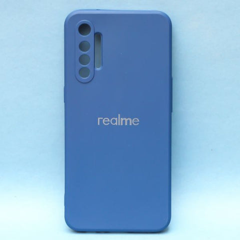 Dark Blue Candy Silicone Case for Realme XT