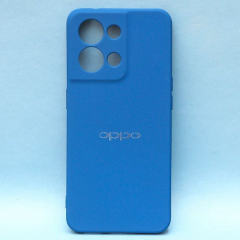 Dark Blue Candy Silicone Case for Oppo Reno 8