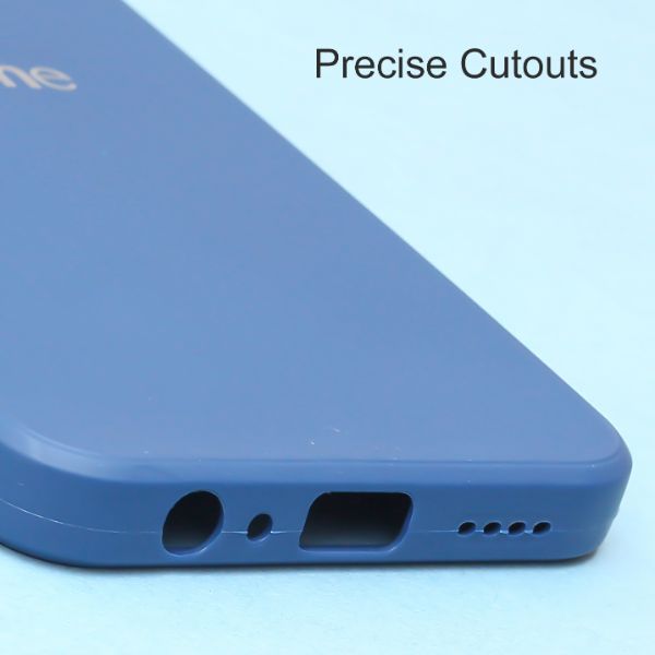 Dark Blue Candy Silicone Case for Realme XT