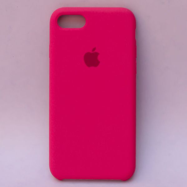 Hot Pink Original Silicone case for Apple iphone 8