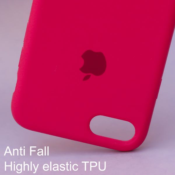 Hot Pink Original Silicone case for Apple iphone 8