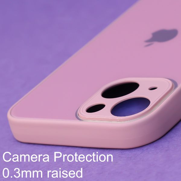 Lavender camera Safe mirror case for Apple Iphone 14