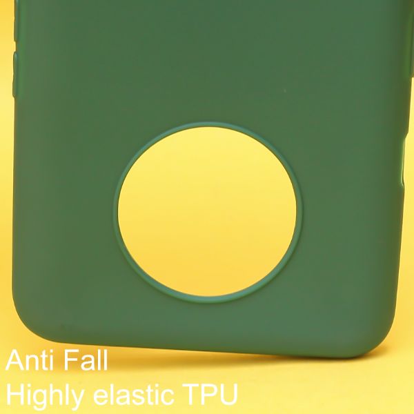 Dark Green Silicone Case for Oneplus 7t