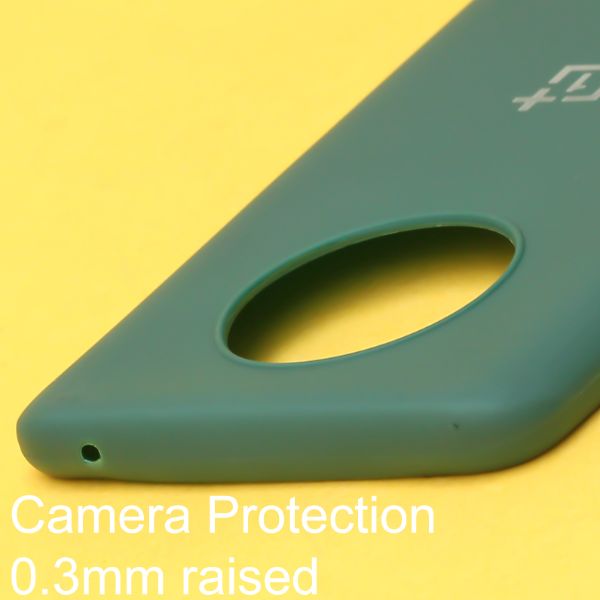 Dark Green Silicone Case for Oneplus 7t