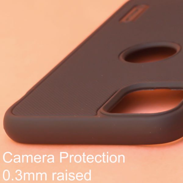 Black Niukin Logo Cut Silicone Case for Apple iphone 11 Pro