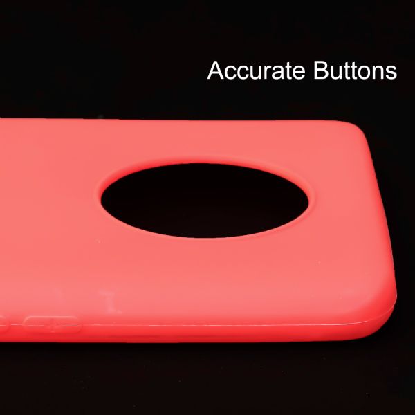 Red Silicone Case for Oneplus 7T